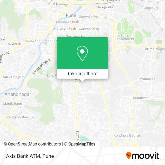 Axis Bank Atm map