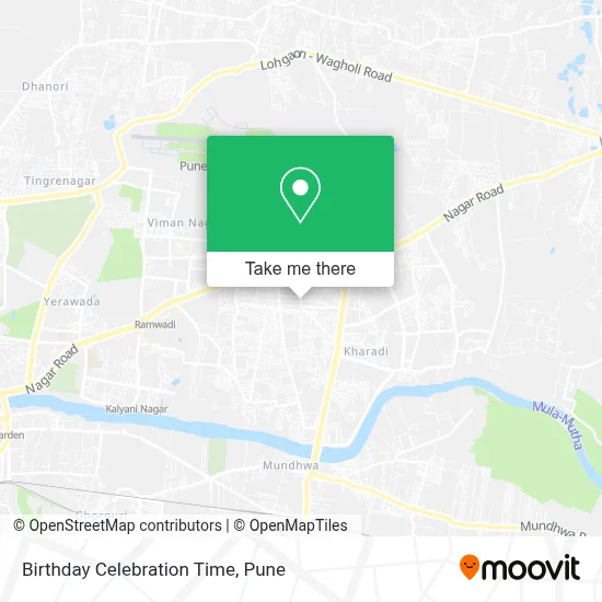 Birthday Celebration Time map