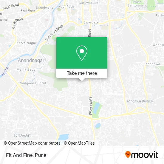 Fit And Fine map