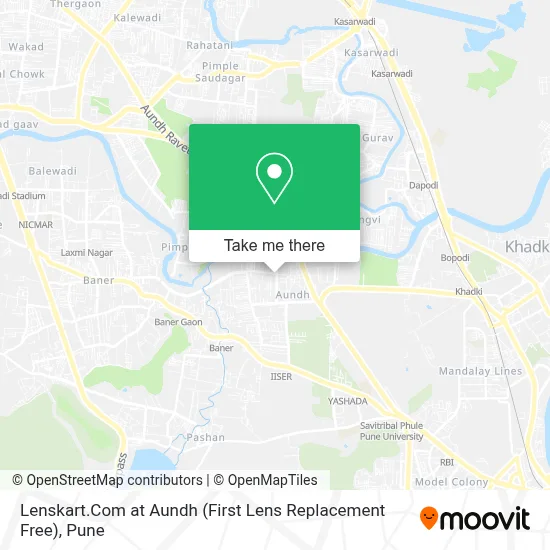 Lenskart.Com at Aundh (First Lens Replacement Free) map
