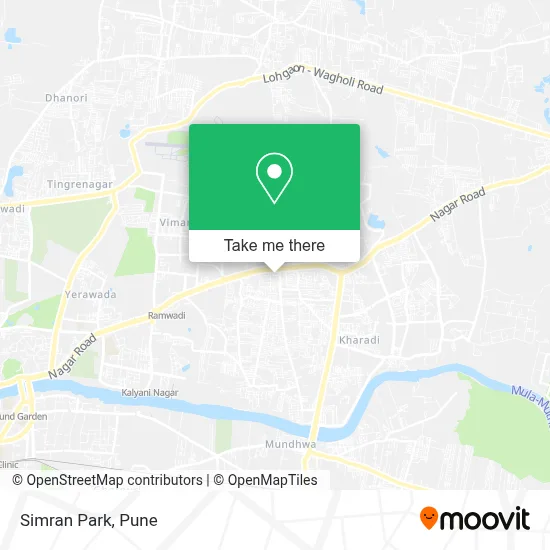 Simran Park map
