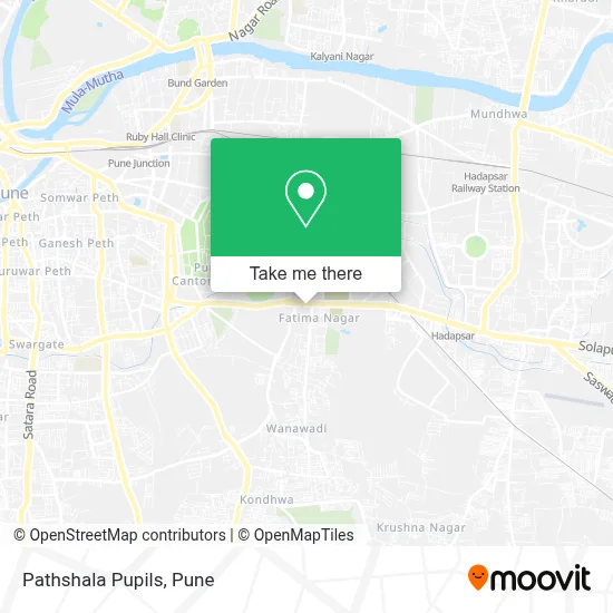 Pathshala Pupils map
