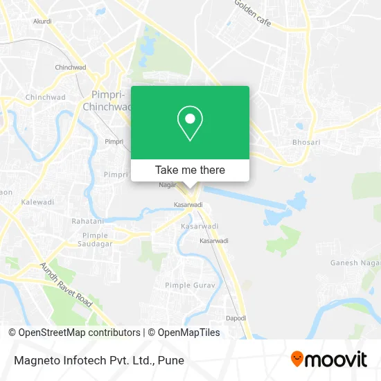 Magneto Infotech Pvt. Ltd. map