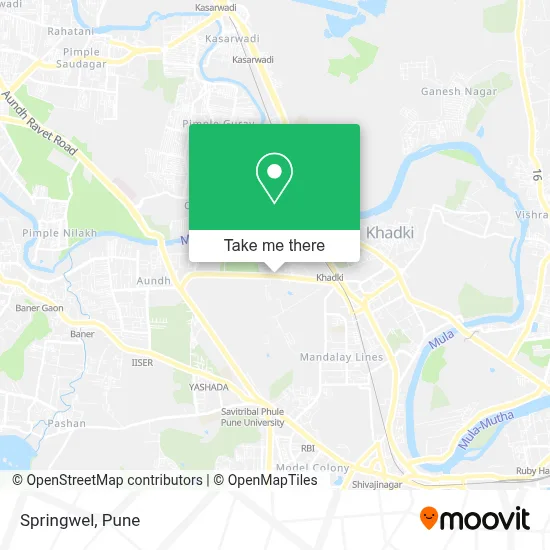 Springwel map