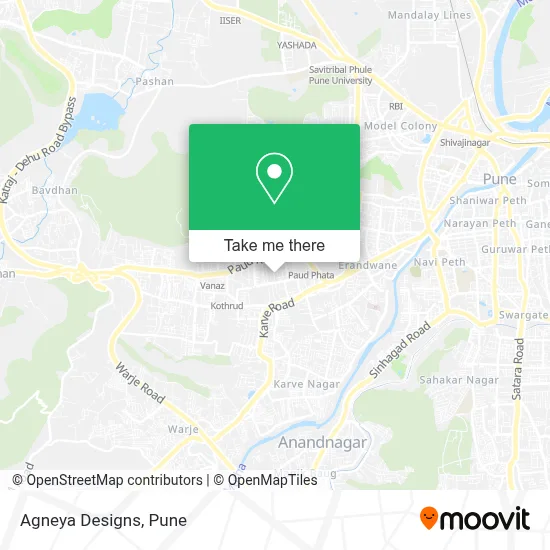 Agneya Designs map