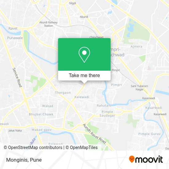 Monginis map
