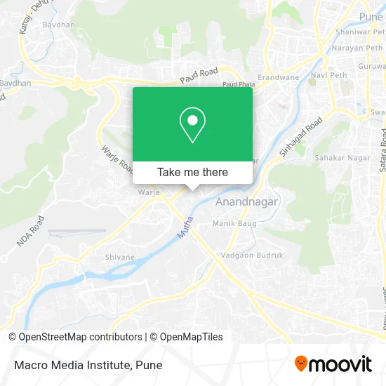Macro Media Institute map