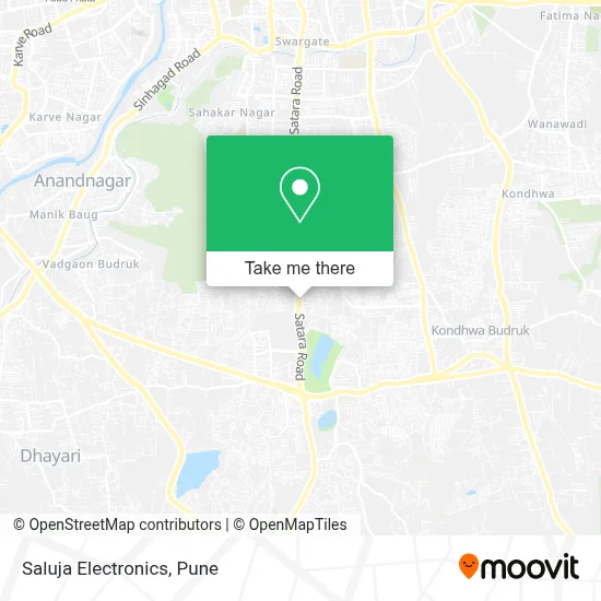 Saluja Electronics map