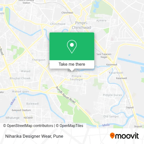 Niharika Designer Wear map