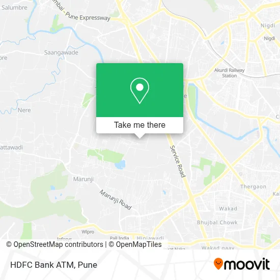 HDFC Bank Atm map