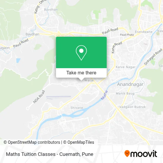 Maths Tuition Classes - Cuemath map