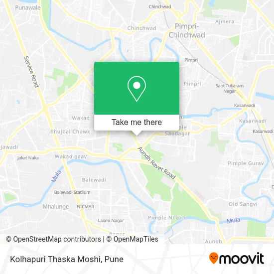 Kolhapuri Thaska Moshi map