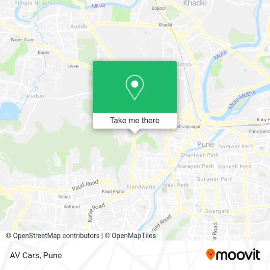 Av Cars map