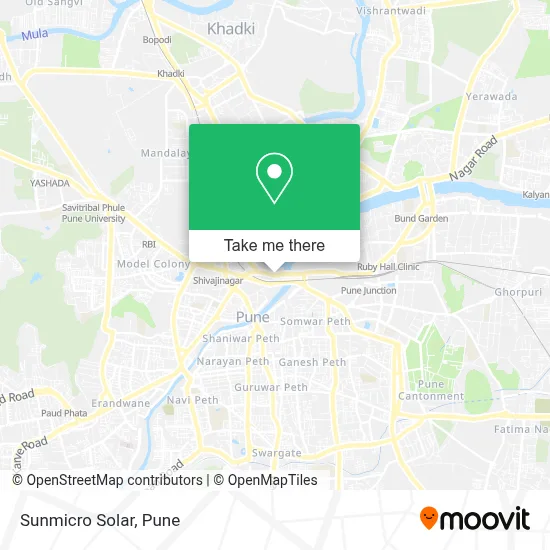 Sunmicro Solar map