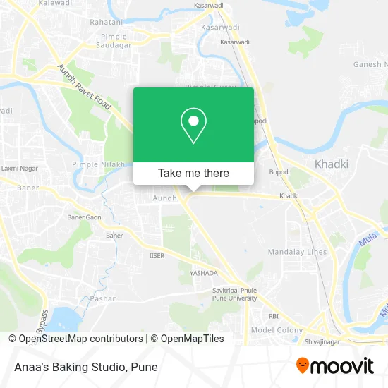 Anaa's Baking Studio map