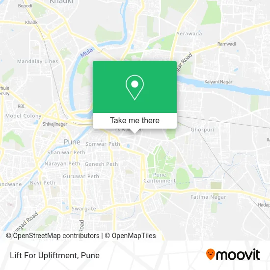 Lift For Upliftment map