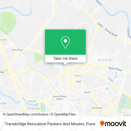 Transbridge Relocation Packers And Movers map