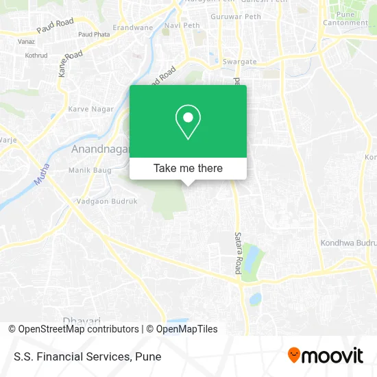 S.S. Financial Services map