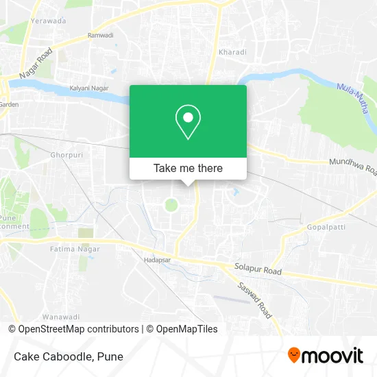 Cake Caboodle map
