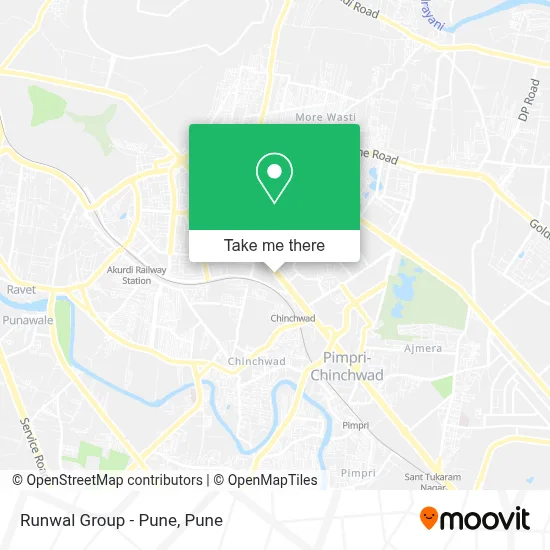 Runwal Group - Pune map