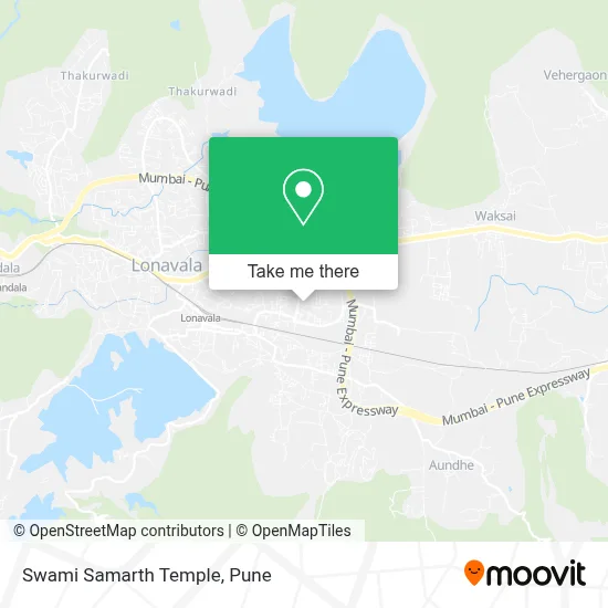 Swami Samarth Temple map