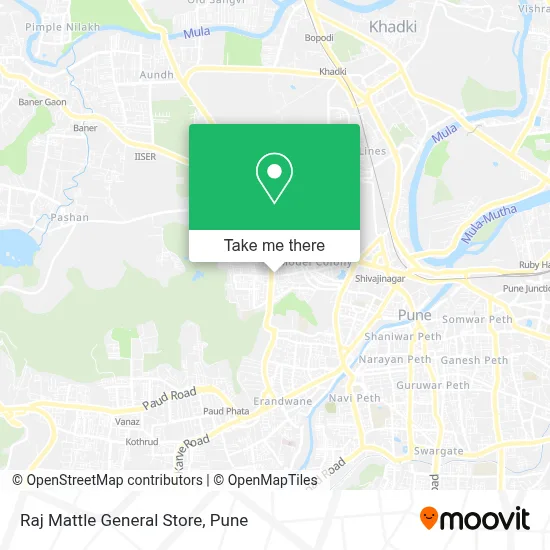 Raj Mattle General Store map