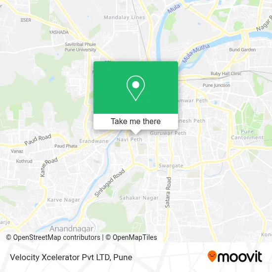 Velocity Xcelerator Pvt LTD map