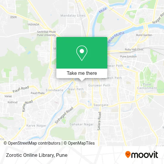 Zorotic Online Library map