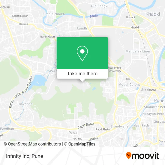 Infinity Inc map