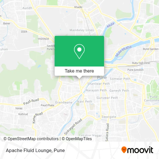 Apache Fluid Lounge map