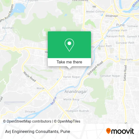 Avj Engineering Consultants map