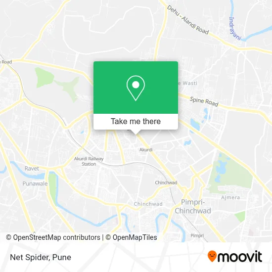 Net Spider map