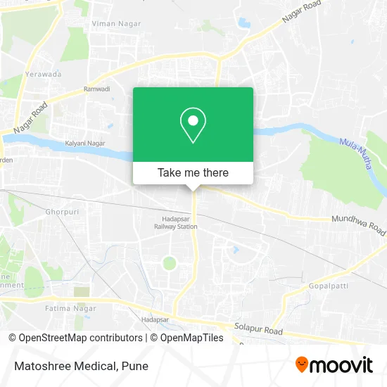 Matoshree Medical map