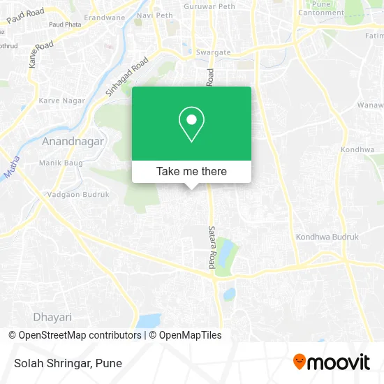Solah Shringar map