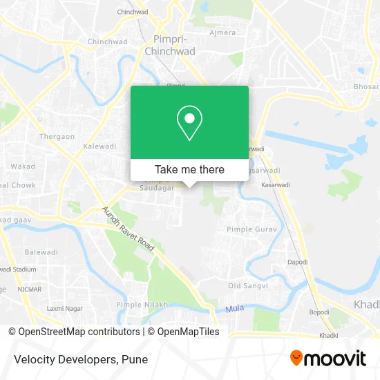 Velocity Developers map