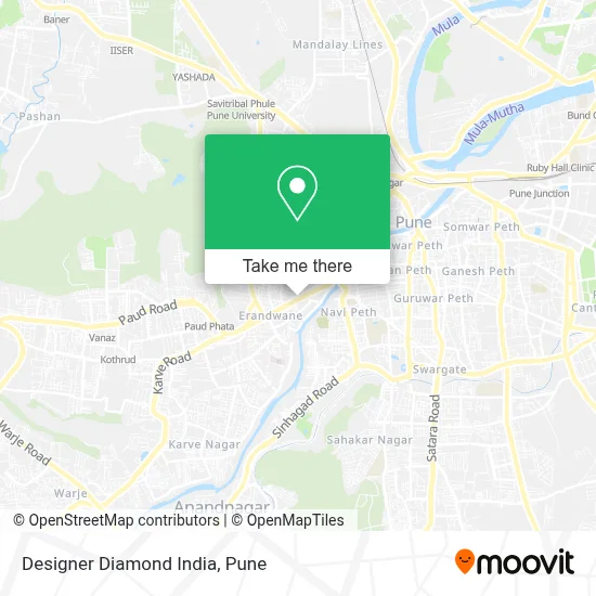 Designer Diamond India map