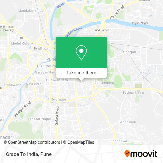 Grace To India map
