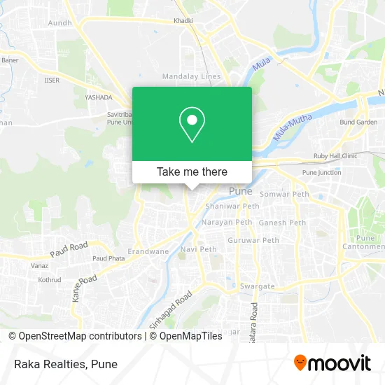 Raka Realties map