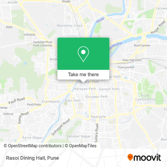 Rasoi Dining Hall map