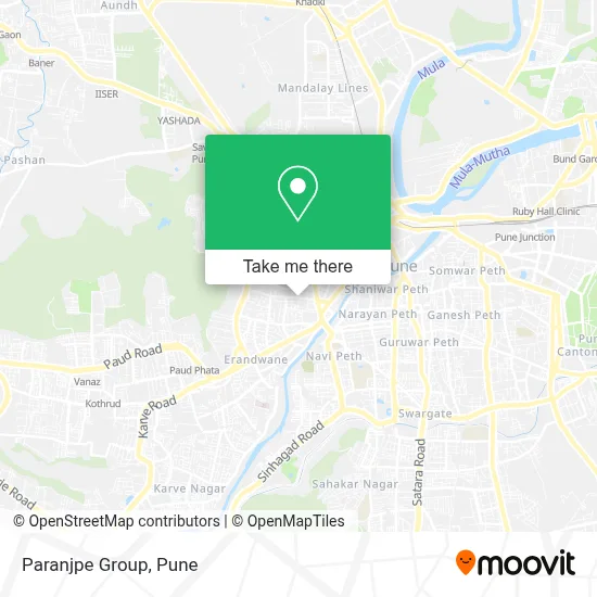 Paranjpe Group map