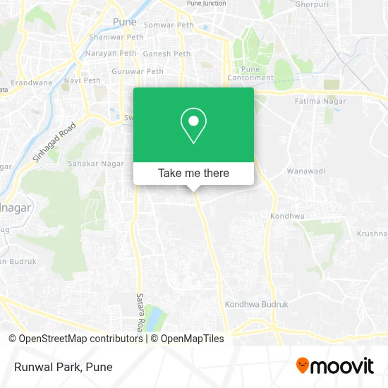 Runwal Park map