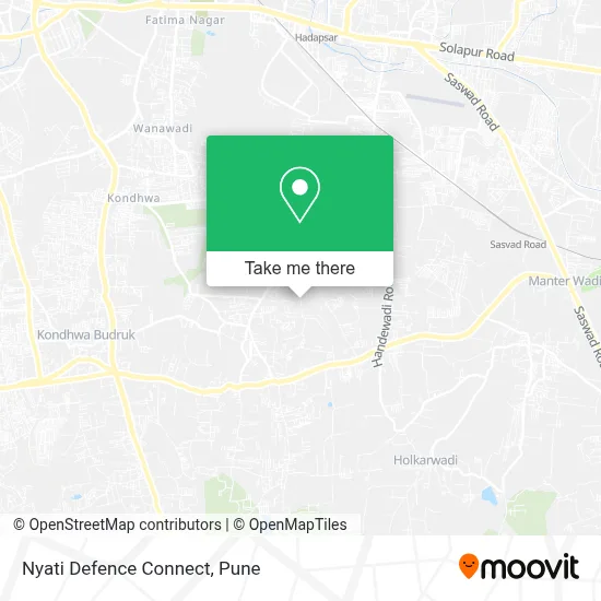 Nyati Defence Connect map