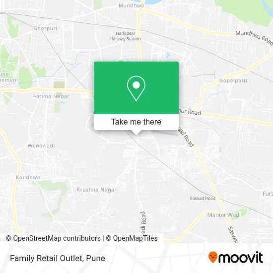Family Retail Outlet map