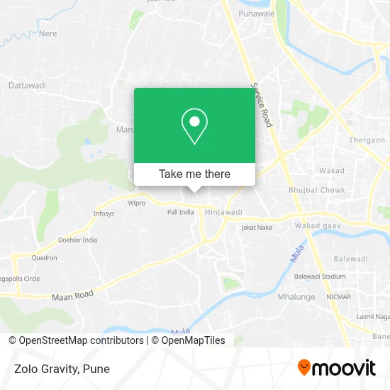 Zolo Gravity map