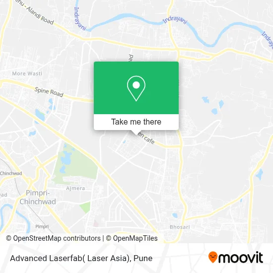 Advanced Laserfab( Laser Asia) map