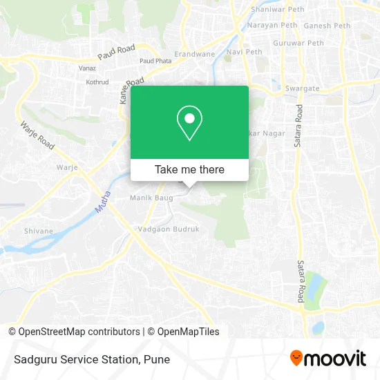 Sadguru Service Station map