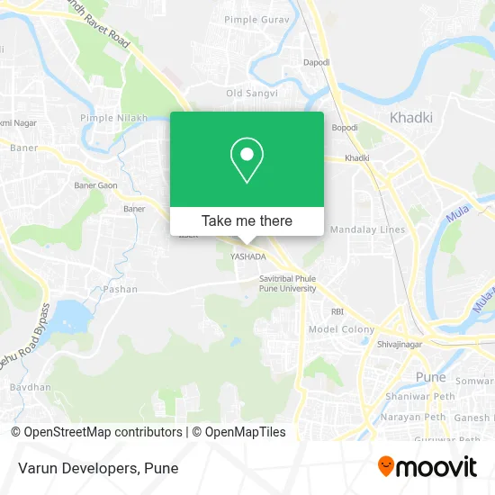 Varun Developers map