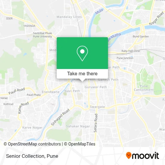 Senior Collection map
