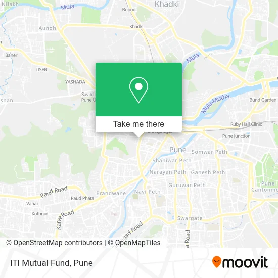 ITI Mutual Fund map