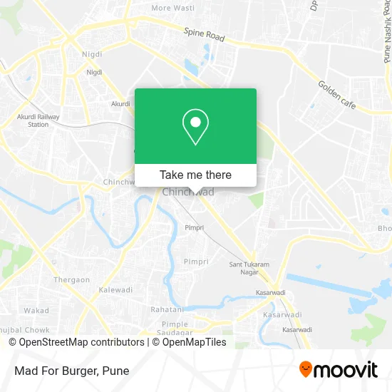 Mad For Burger map